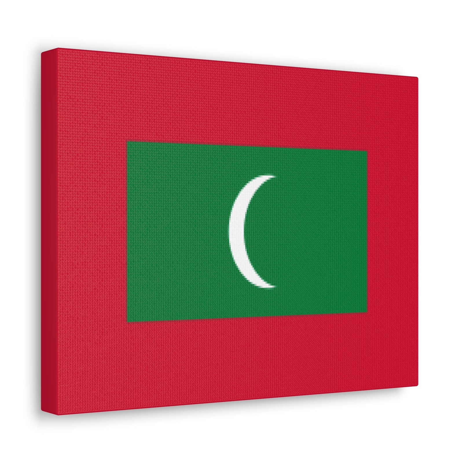 Maldives Country Flag Canvas Vibrant Wall Art Unframed Home Decor-Express Your Love Gifts
