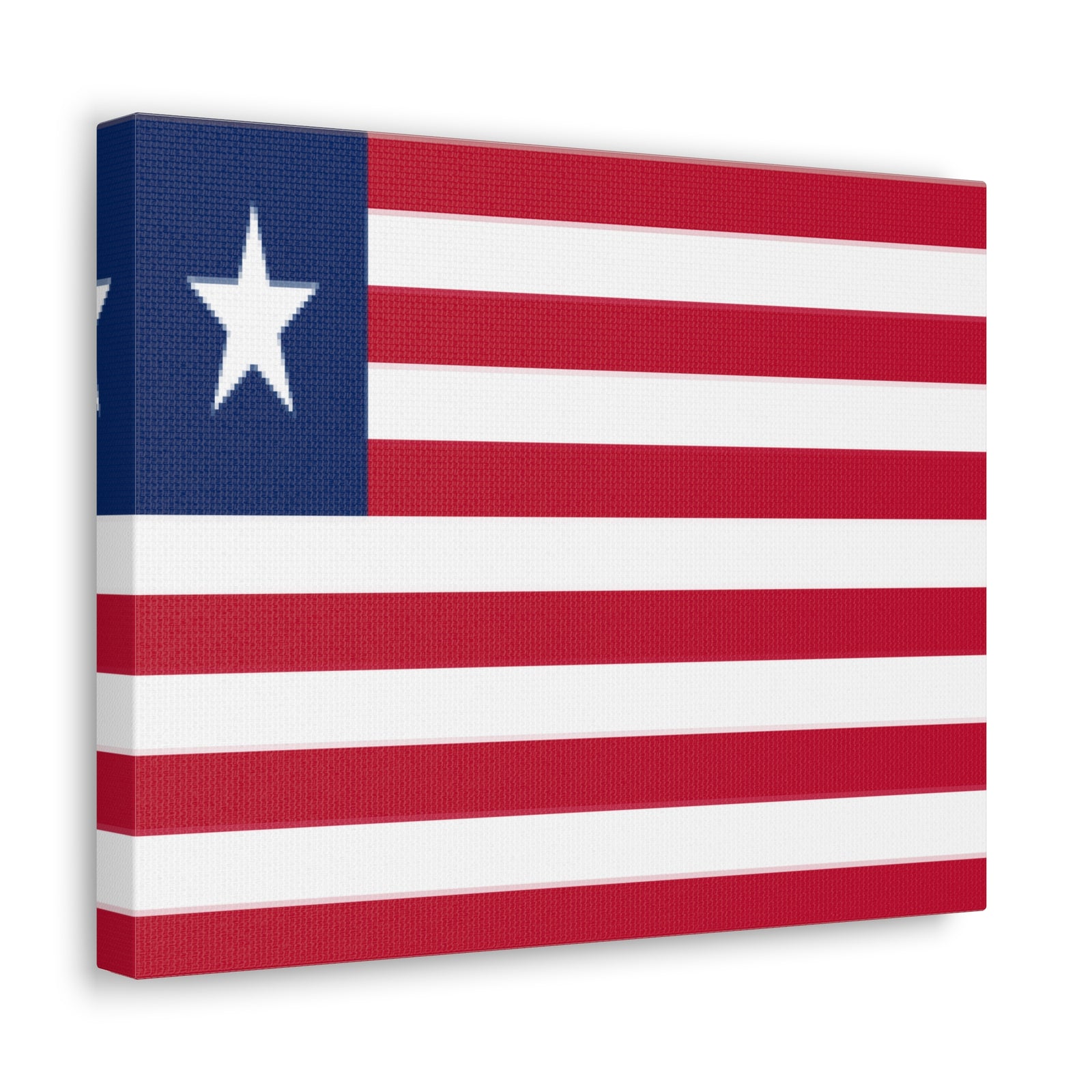 Liberia Country Flag Canvas Vibrant Wall Art Unframed Home Decor-Express Your Love Gifts