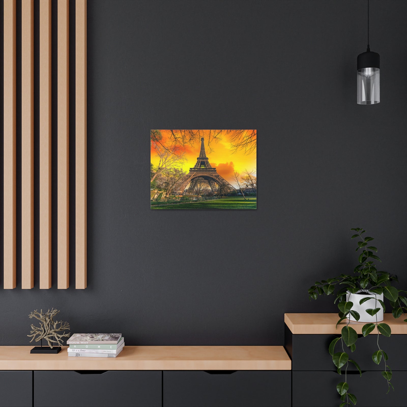 Fantastic View of Paris Eiffel Paris Eiffel Tower Couple France Canvas Artwork High-Quality Breathtaking French City for Home Decor Ready to Hang-Express Your Love Gifts