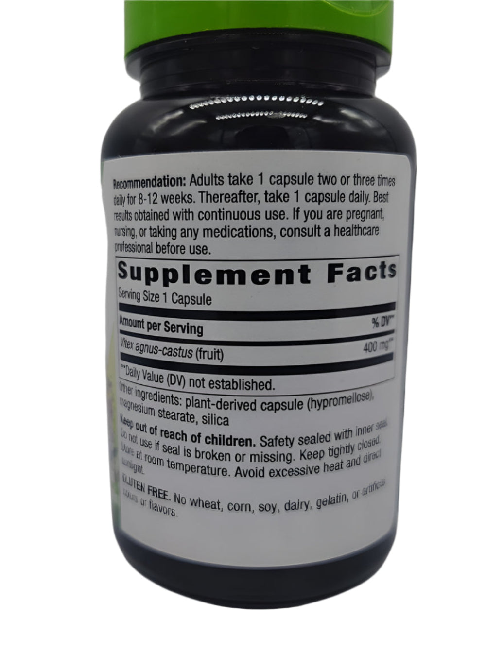 Nature’s Way Vitex Fruit Dietary Supplement 400 mg 100 Vegan Capsules 3 Pack-Express Your Love Gifts