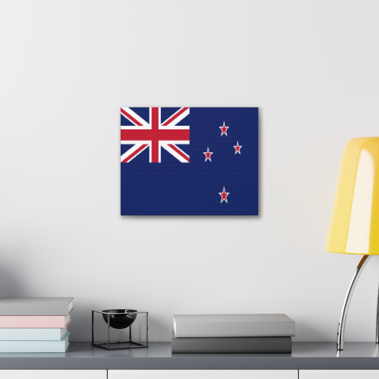 New Zealand Country Flag Canvas Vibrant Wall Art Unframed Home Decor-Express Your Love Gifts
