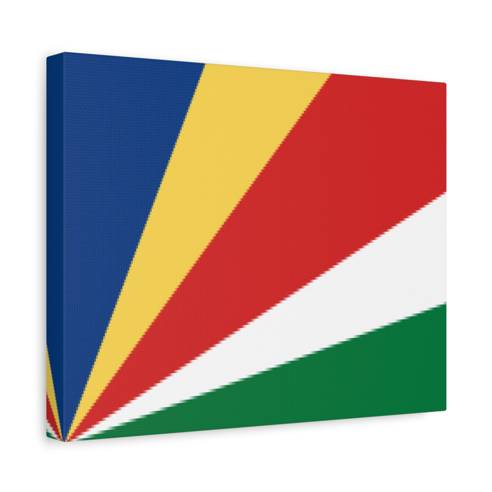 Seychelles Country Flag Canvas Vibrant Wall Art Unframed Home Decor-Express Your Love Gifts