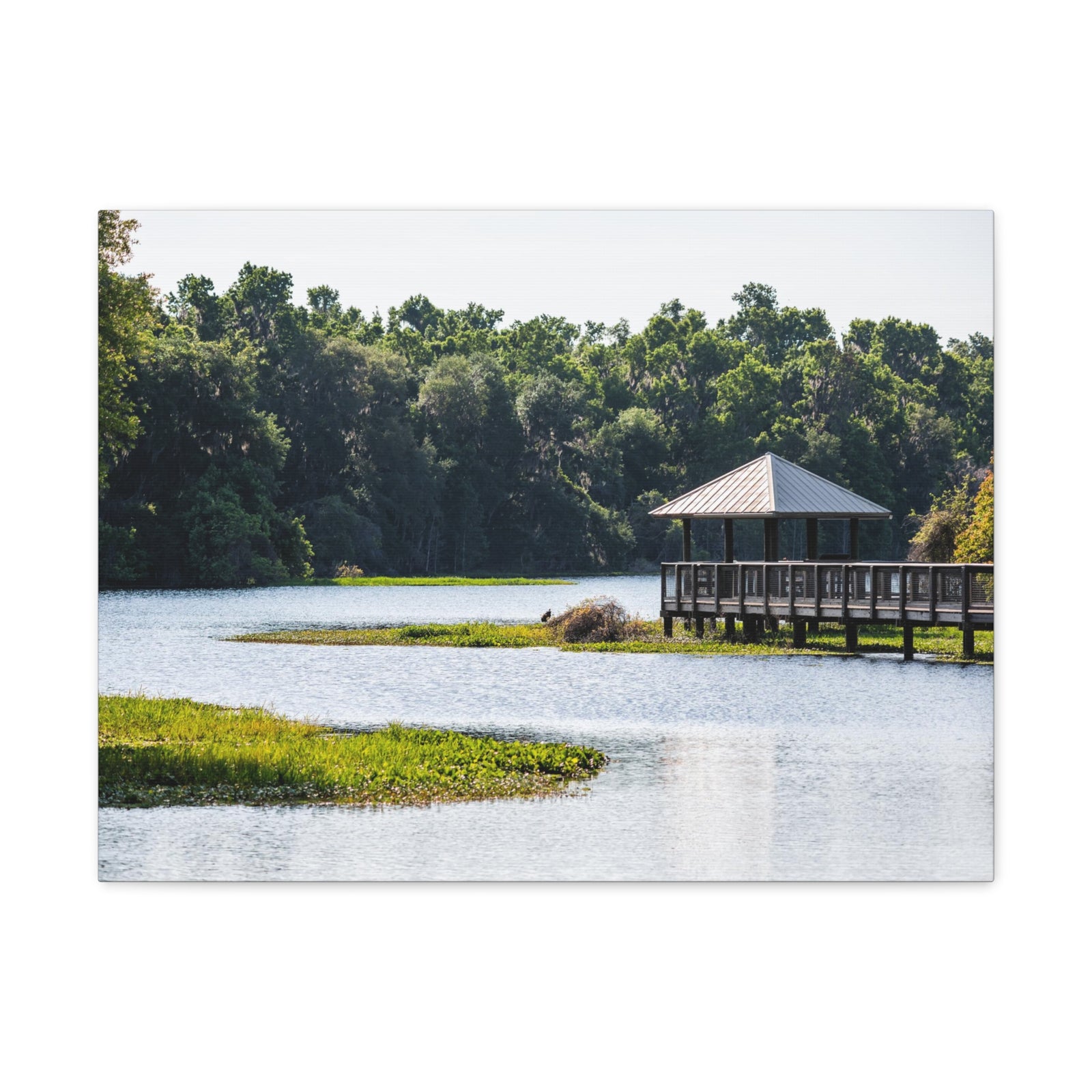 Prairie Lakes Park Canvas Wall Art for Home Decor Ready-to-Hang-Express Your Love Gifts
