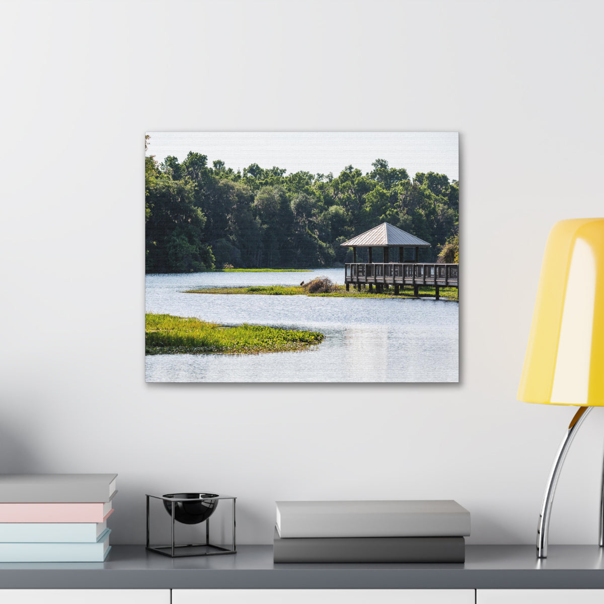 Prairie Lakes Park Canvas Wall Art for Home Decor Ready-to-Hang-Express Your Love Gifts