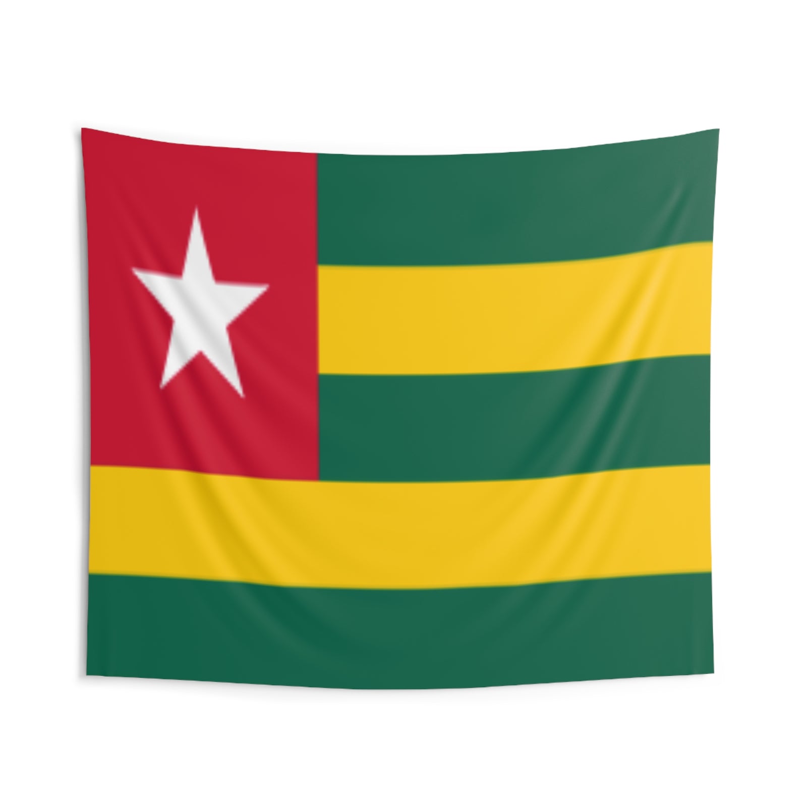 Togo Country Flag Wall Hanging Tapestry-Express Your Love Gifts