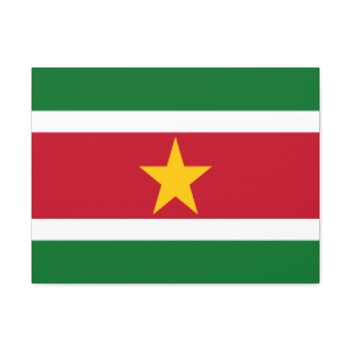 Suriname Country Flag Canvas Vibrant Wall Art Unframed Home Decor-Express Your Love Gifts