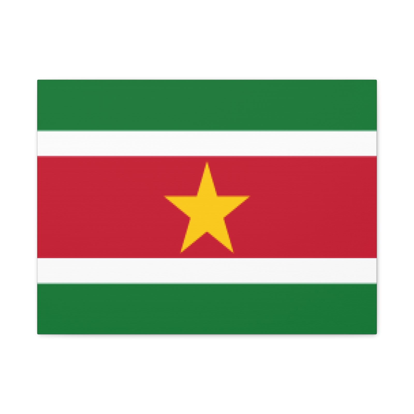 Suriname Country Flag Canvas Vibrant Wall Art Unframed Home Decor-Express Your Love Gifts