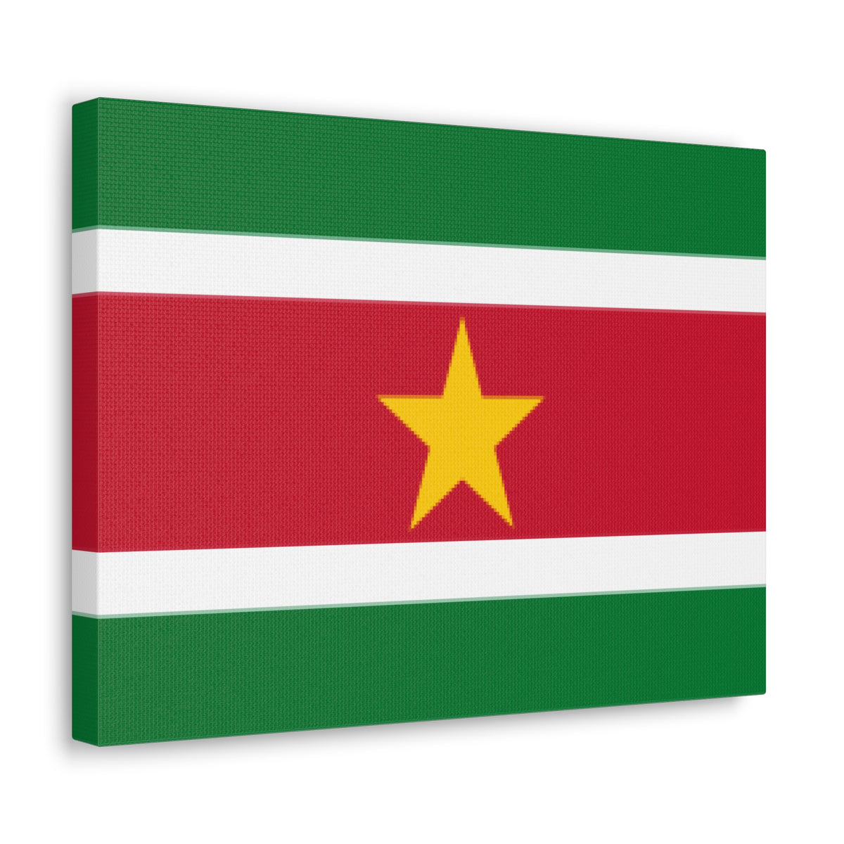 Suriname Country Flag Canvas Vibrant Wall Art Unframed Home Decor-Express Your Love Gifts