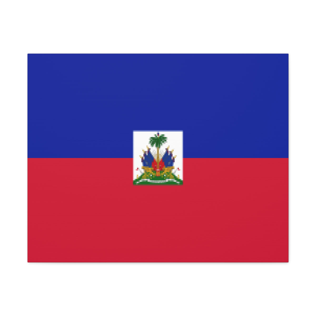 Haiti Country Flag Canvas Vibrant Wall Art Unframed Home Decor-Express Your Love Gifts