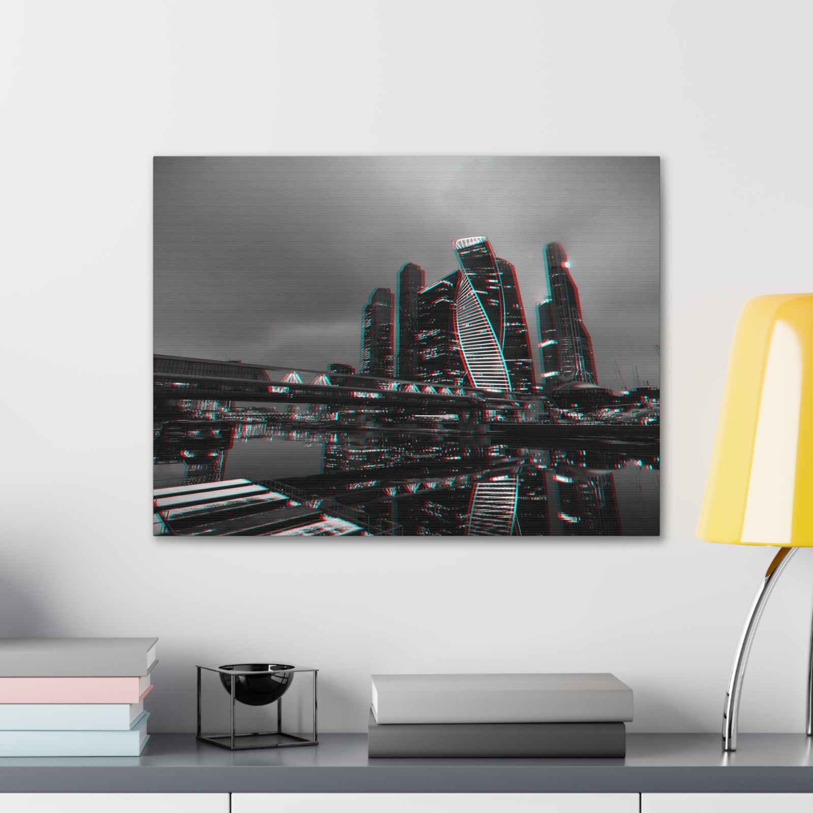 Moscow Black And White Skyline Canvas Artwork High-Quality Breathtaking Stunning Cityscape for Home Decor Ready to Hang-Express Your Love Gifts