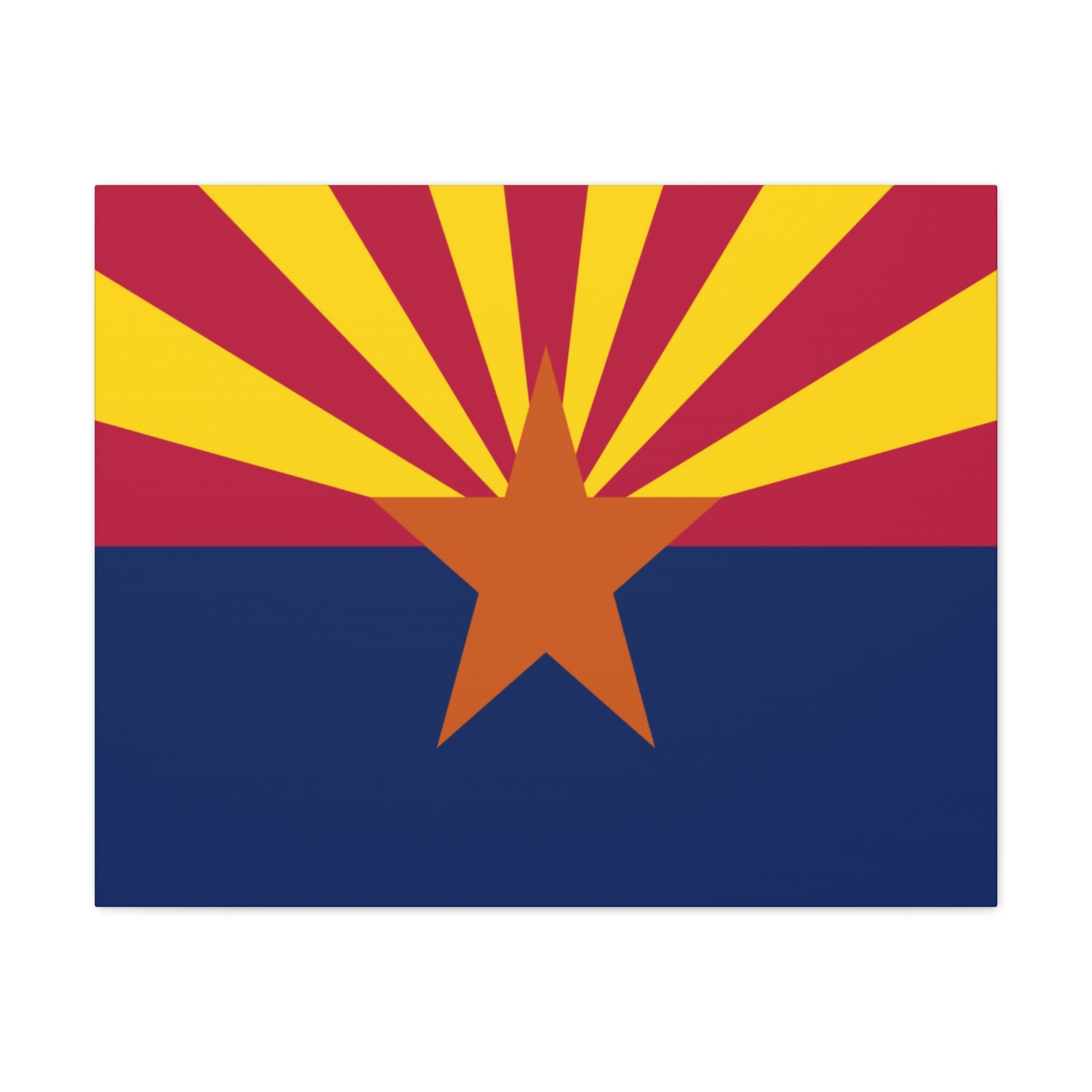 Arizona State Flag Canvas Vibrant Wall Art Unframed Home Decor-Express Your Love Gifts