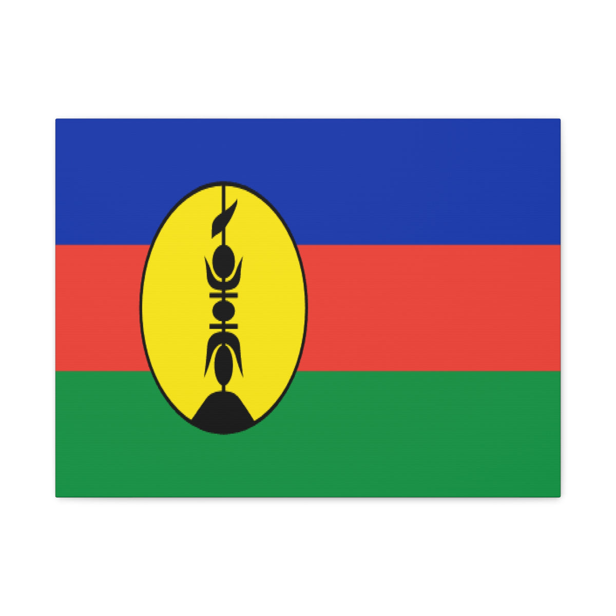 New Caledonia Country Flag Canvas Vibrant Wall Art Unframed Home Decor-Express Your Love Gifts