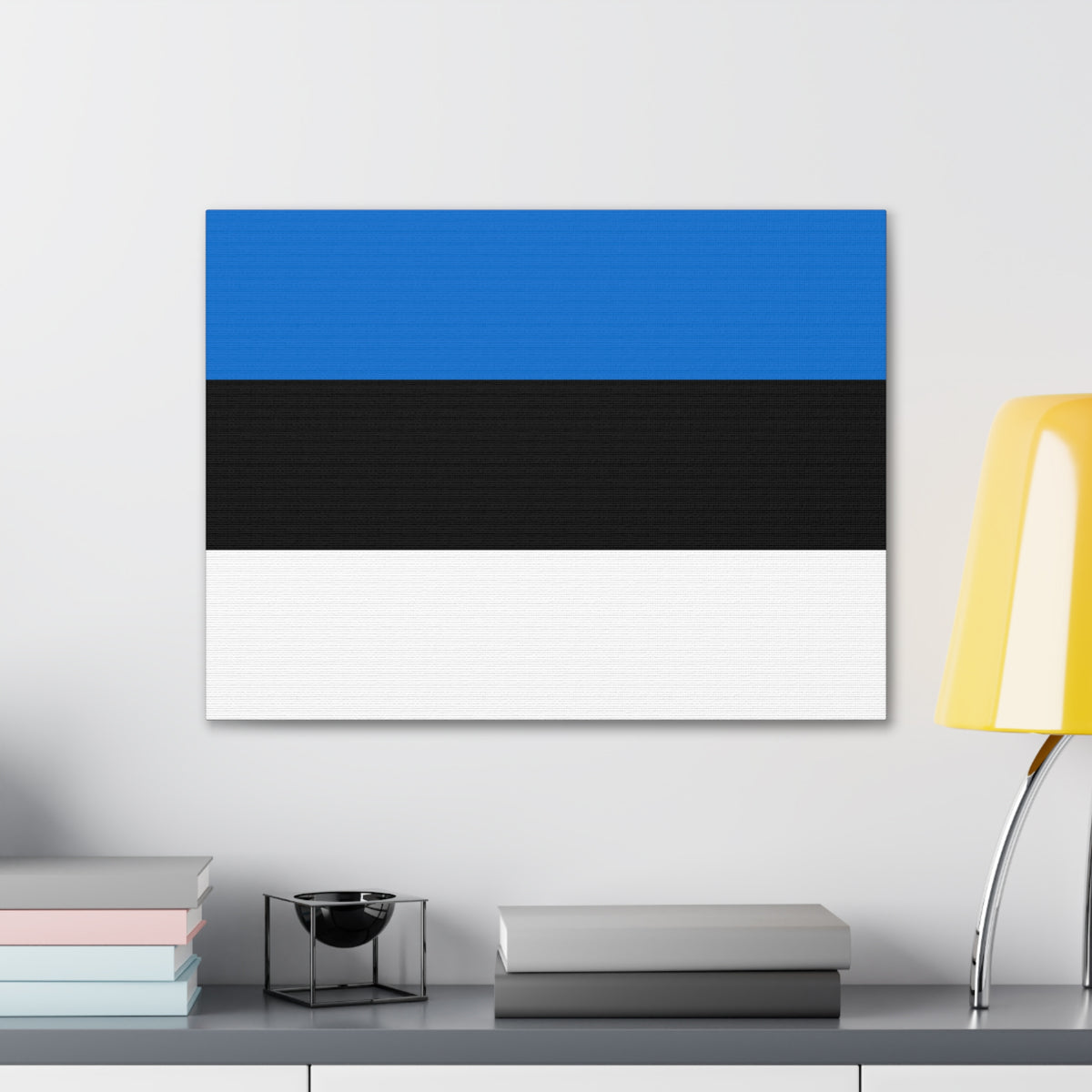 Estonia Country Flag Canvas Vibrant Wall Art Unframed Home Decor-Express Your Love Gifts