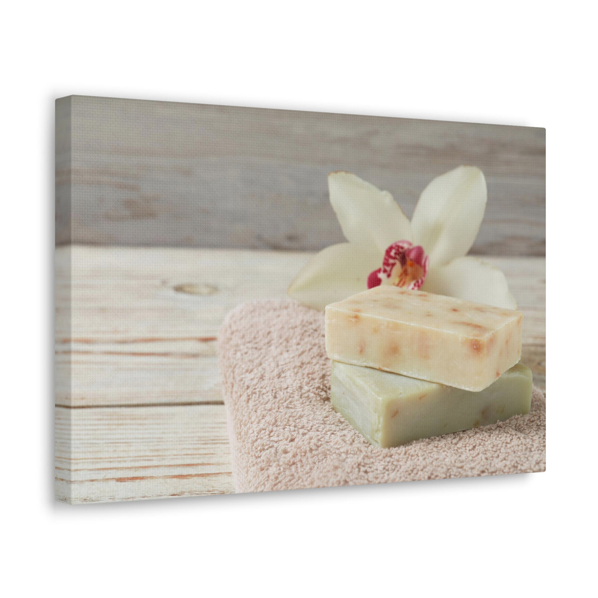 Terry Towel and Lily Forest Floral Nature Photography Canvas Wall Art for Home Decor Ready-to-Hang-Express Your Love Gifts