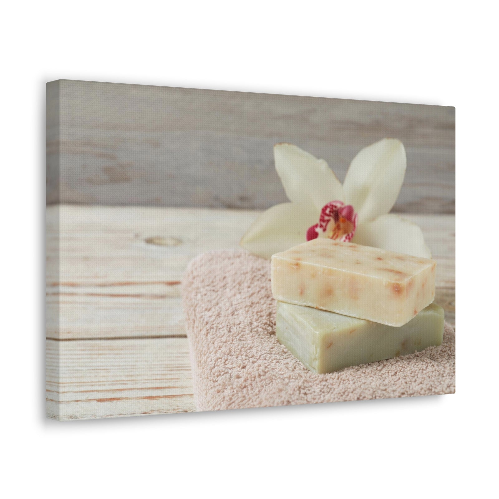 Terry Towel and Lily Forest Floral Nature Photography Canvas Wall Art for Home Decor Ready-to-Hang-Express Your Love Gifts