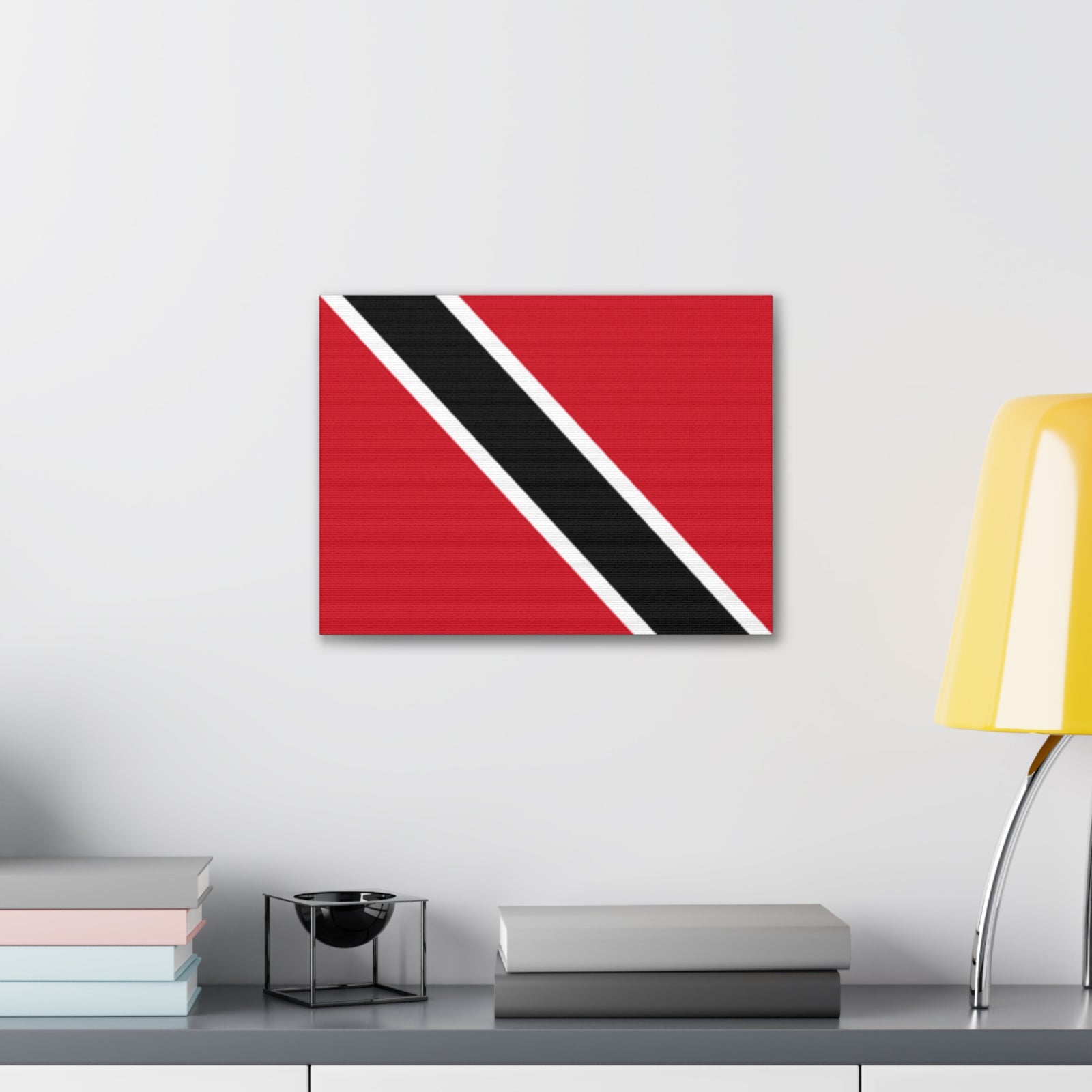 Trinidad and Tobago Country Flag Canvas Vibrant Wall Art Unframed Home Decor-Express Your Love Gifts