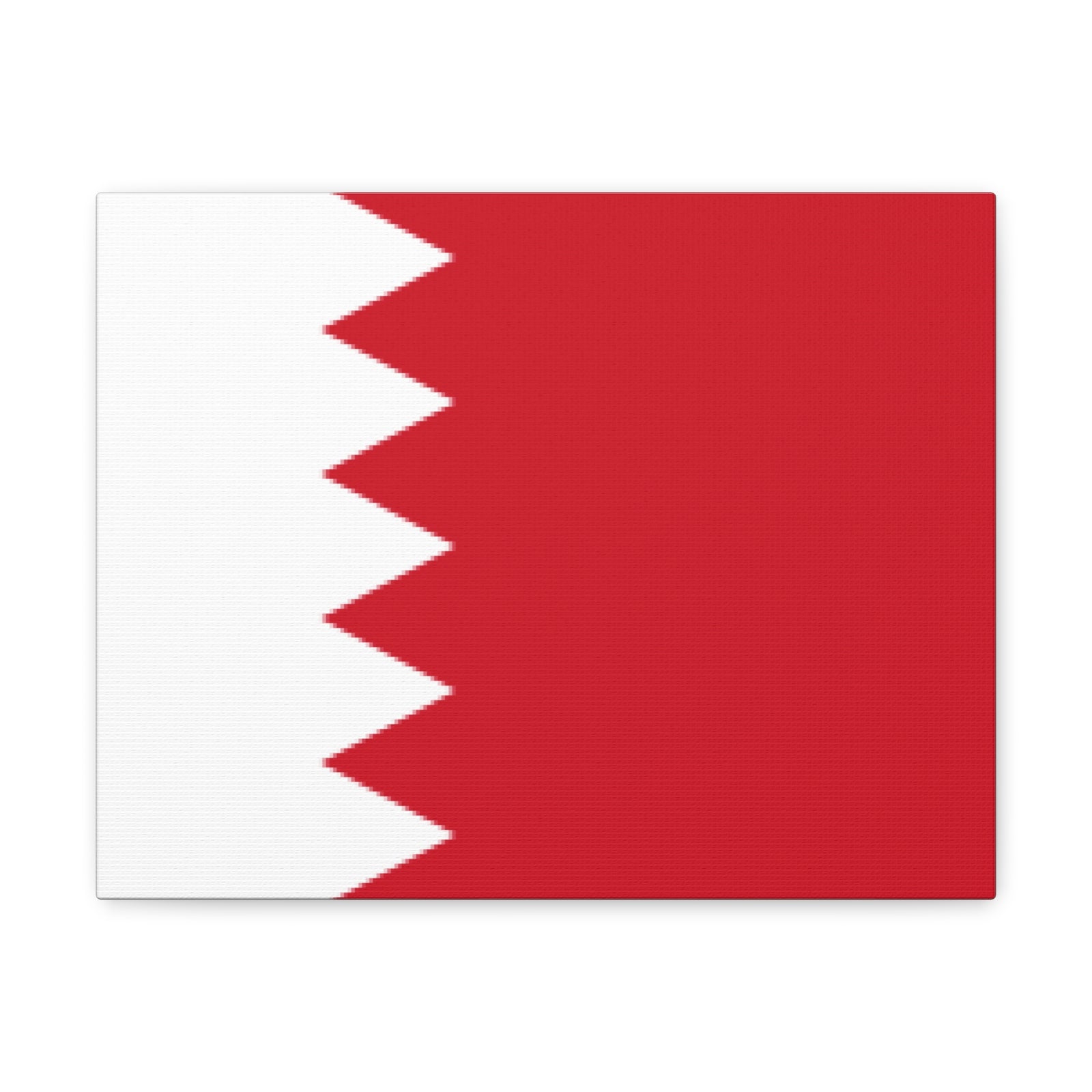 Bahrain Country Flag Canvas Vibrant Wall Art Unframed Home Decor-Express Your Love Gifts