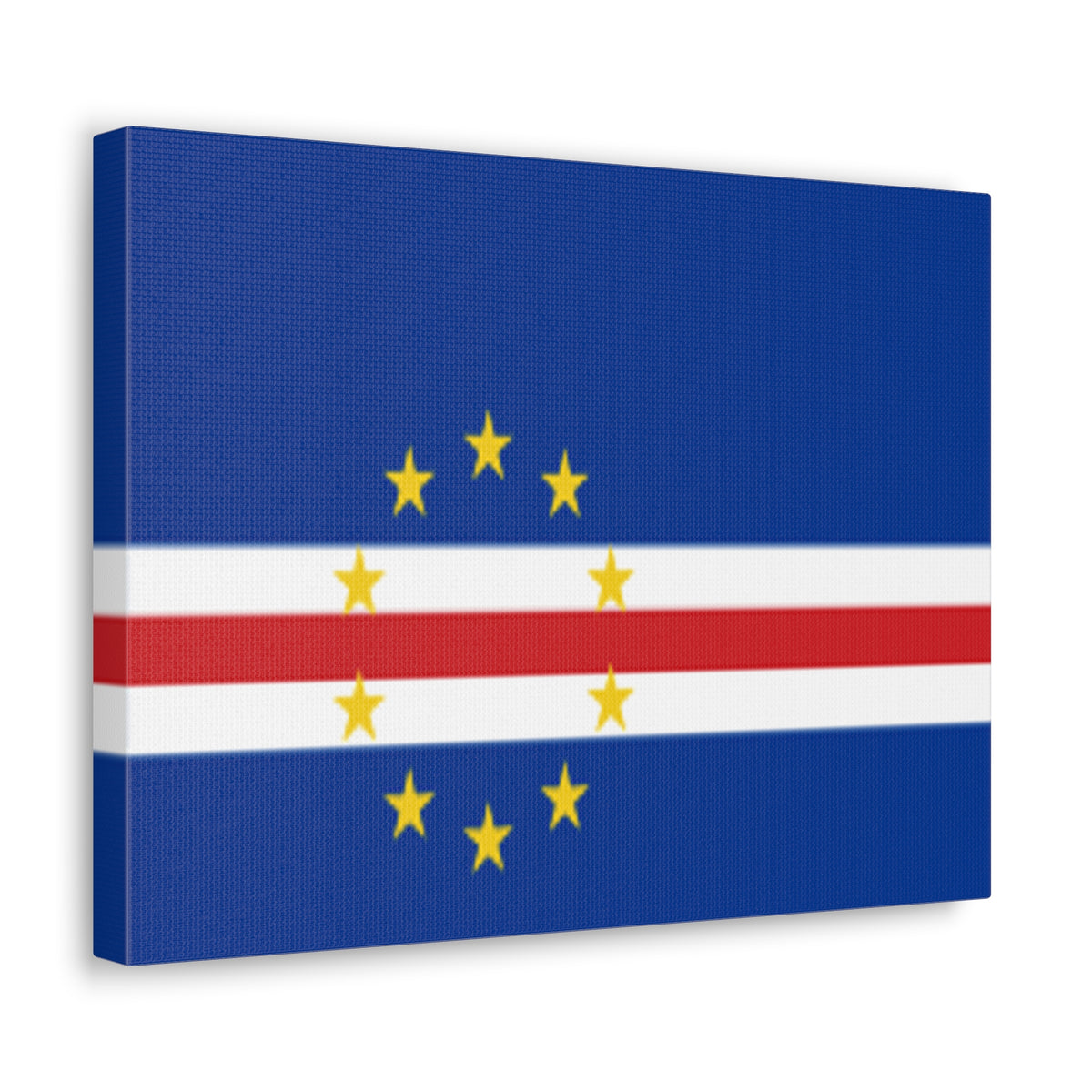 Cape Verde Country Flag Canvas Vibrant Wall Art Unframed Home Decor-Express Your Love Gifts