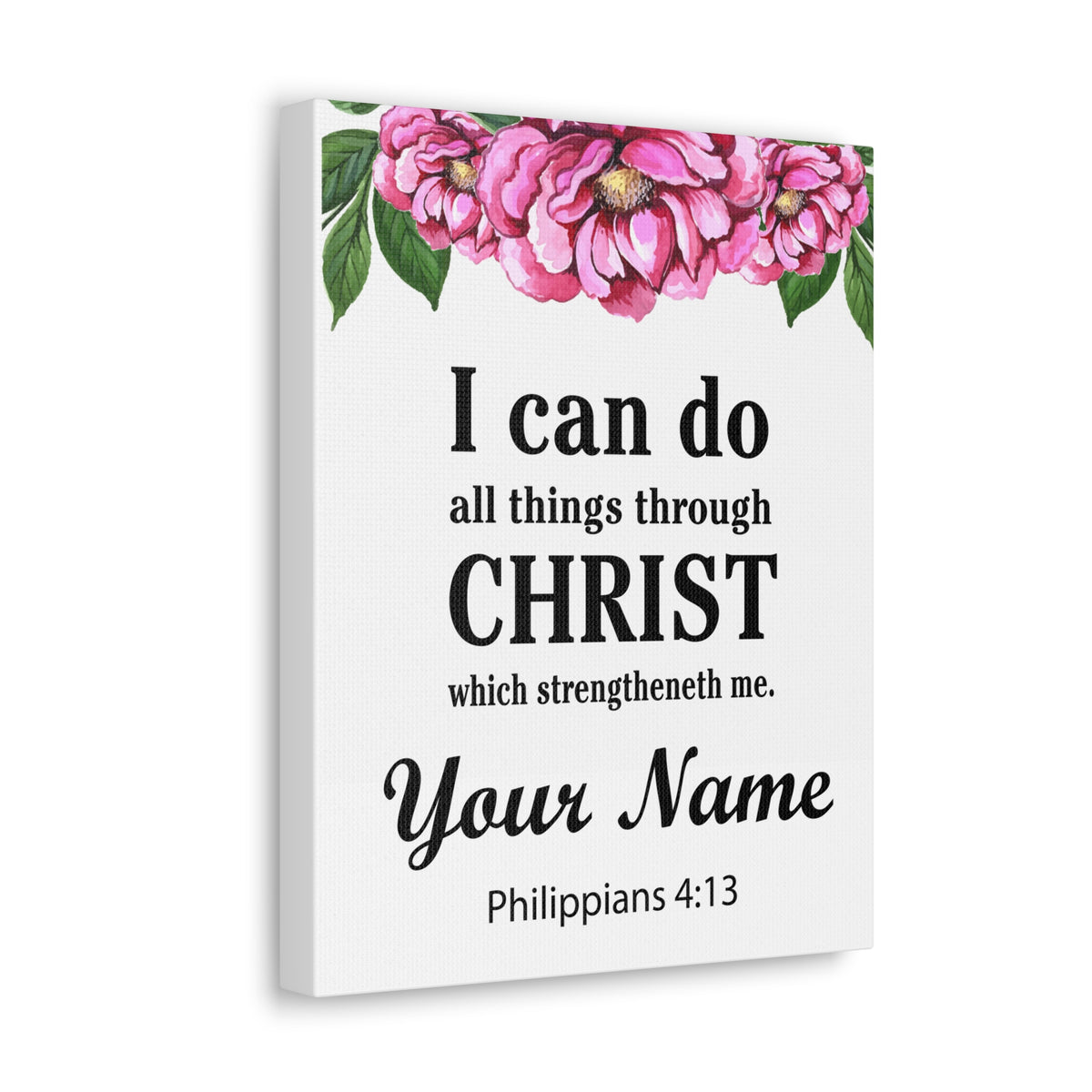 Personalized Philippians 4:13-Express Your Love Gifts