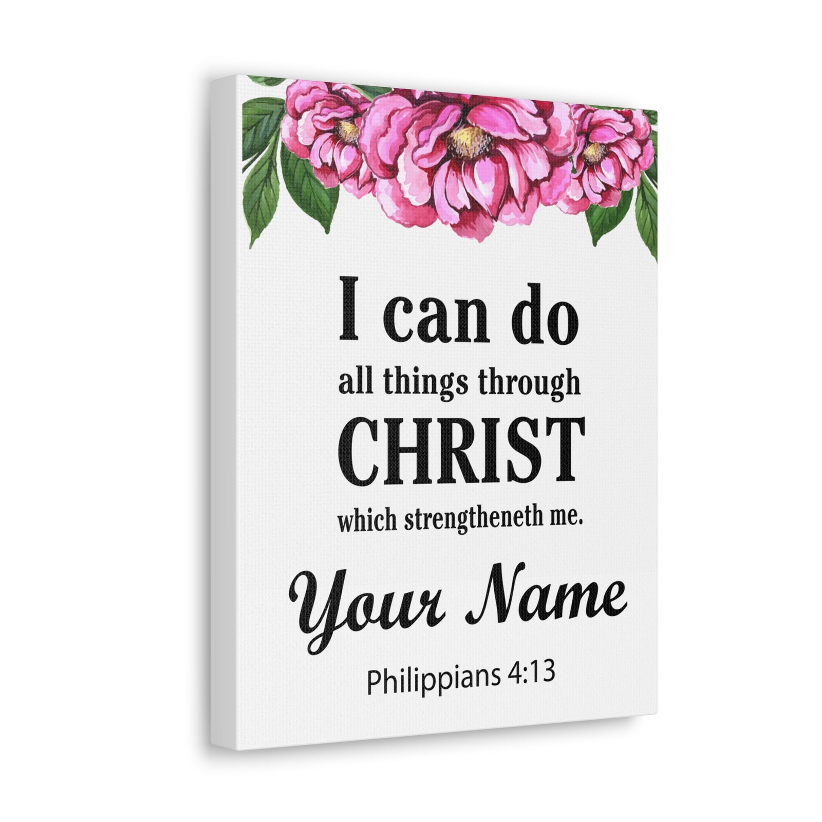 Personalized Philippians 4:13-Express Your Love Gifts