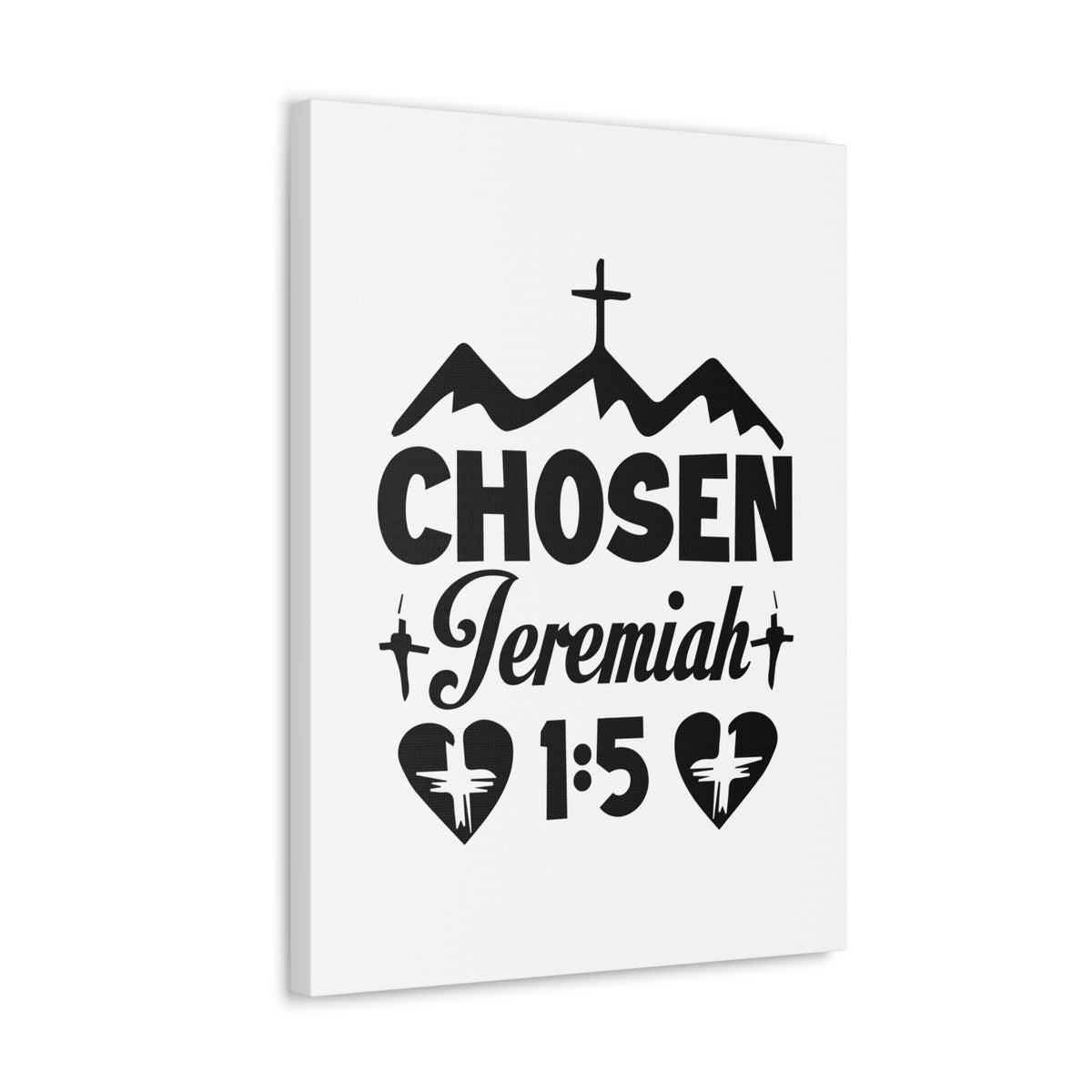 Scripture Walls Jeremiah 1:5 Chosen Bible Verse Canvas Christian Wall Art Ready to Hang Unframed-Express Your Love Gifts