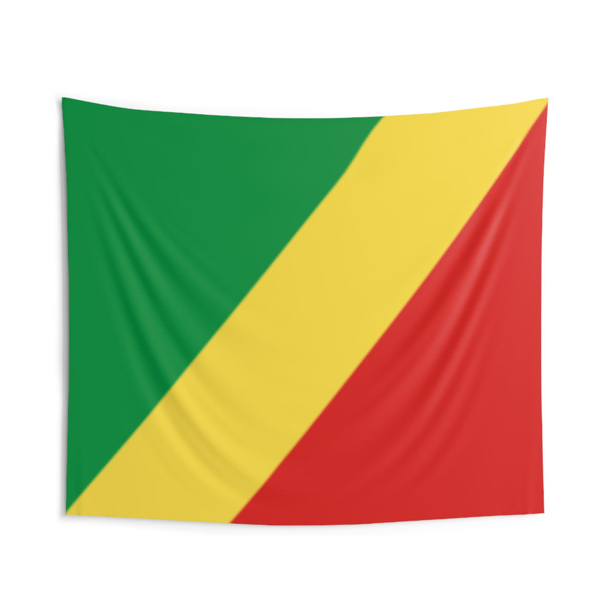 Republic of the Congo Country Flag Wall Hanging Tapestry-Express Your Love Gifts