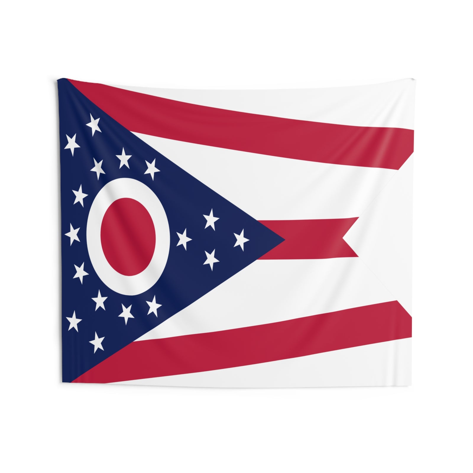 Ohio State Flag Wall Hanging Tapestry-Express Your Love Gifts