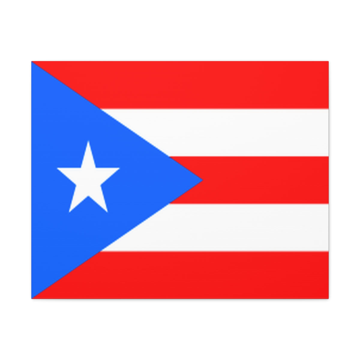 Puerto Rico Country Flag Canvas Vibrant Wall Art Unframed Home Decor-Express Your Love Gifts