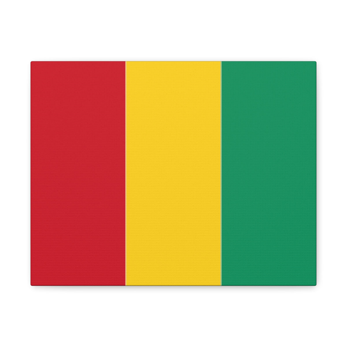 Guinea Country Flag Canvas Vibrant Wall Art Unframed Home Decor-Express Your Love Gifts