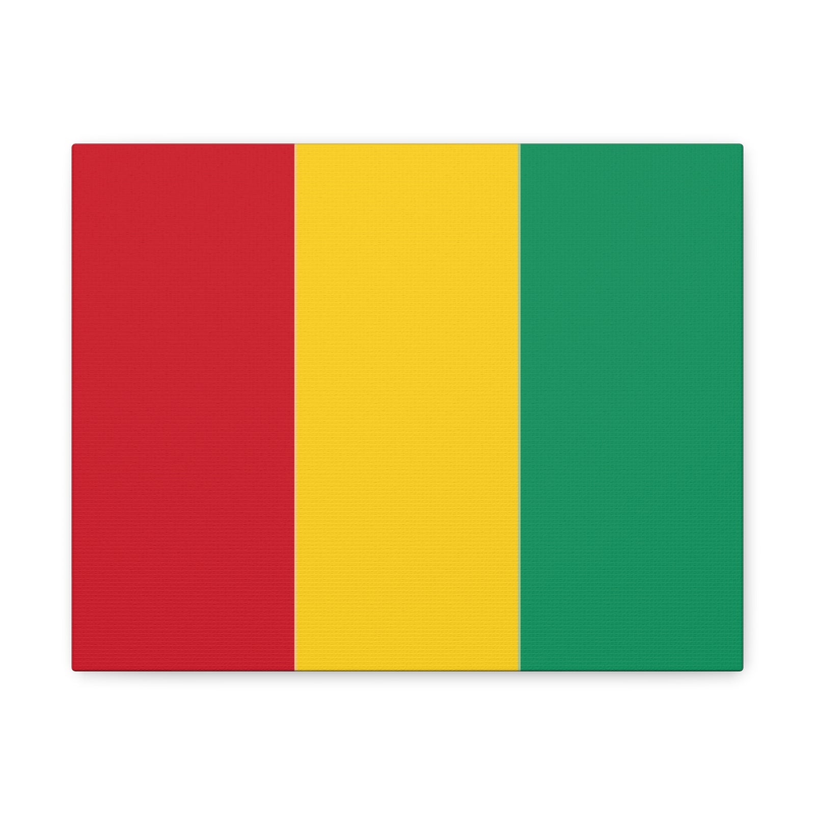 Guinea Country Flag Canvas Vibrant Wall Art Unframed Home Decor-Express Your Love Gifts