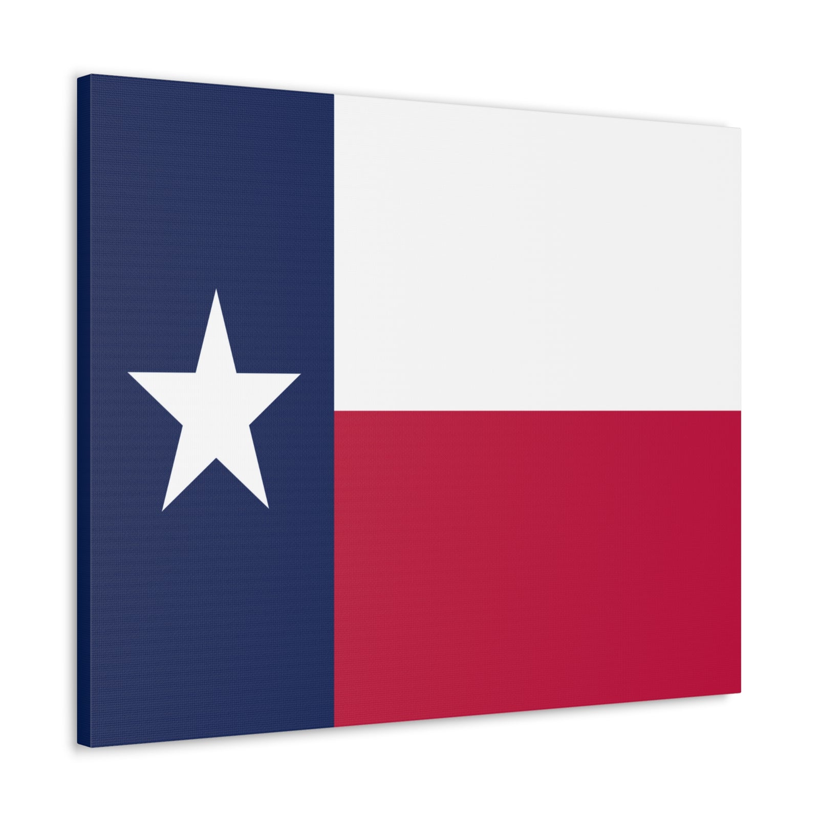 Texas Stage Flag Canvas Vibrant Wall Art Unframed Home Decor-Express Your Love Gifts