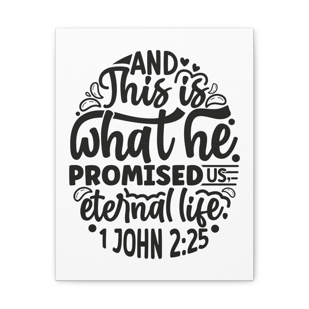 Scripture Walls Joshua 24:15 Serve The Lord Bible Verse Canvas Christian Wall Art Ready to Hang Unframed-Express Your Love Gifts