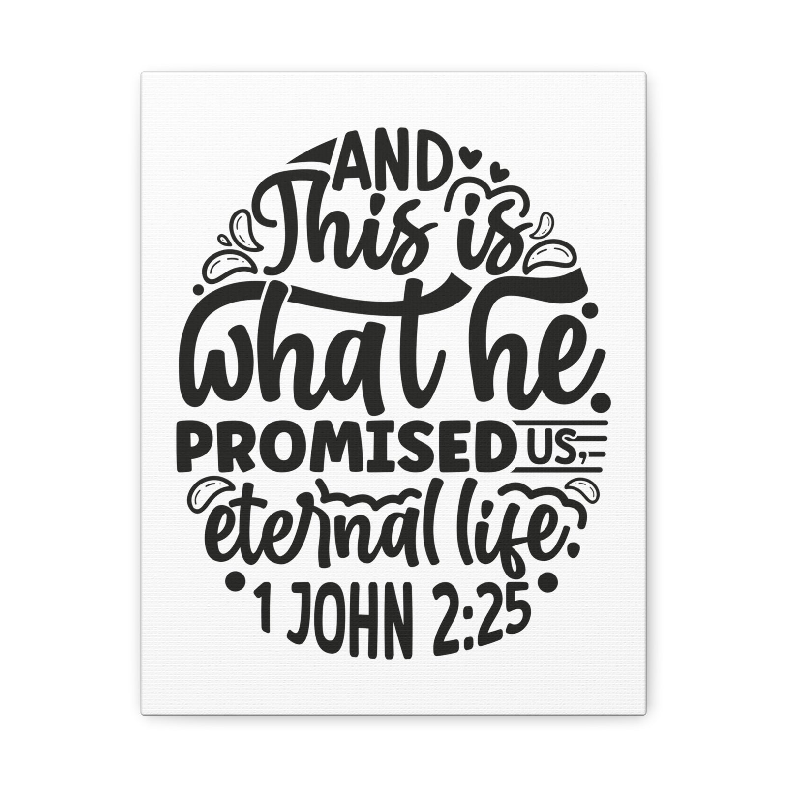 Scripture Walls Joshua 24:15 Serve The Lord Bible Verse Canvas Christian Wall Art Ready to Hang Unframed-Express Your Love Gifts