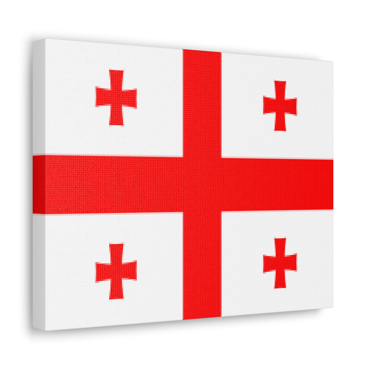 Georgia Country Flag Canvas Vibrant Wall Art Unframed Home Decor-Express Your Love Gifts