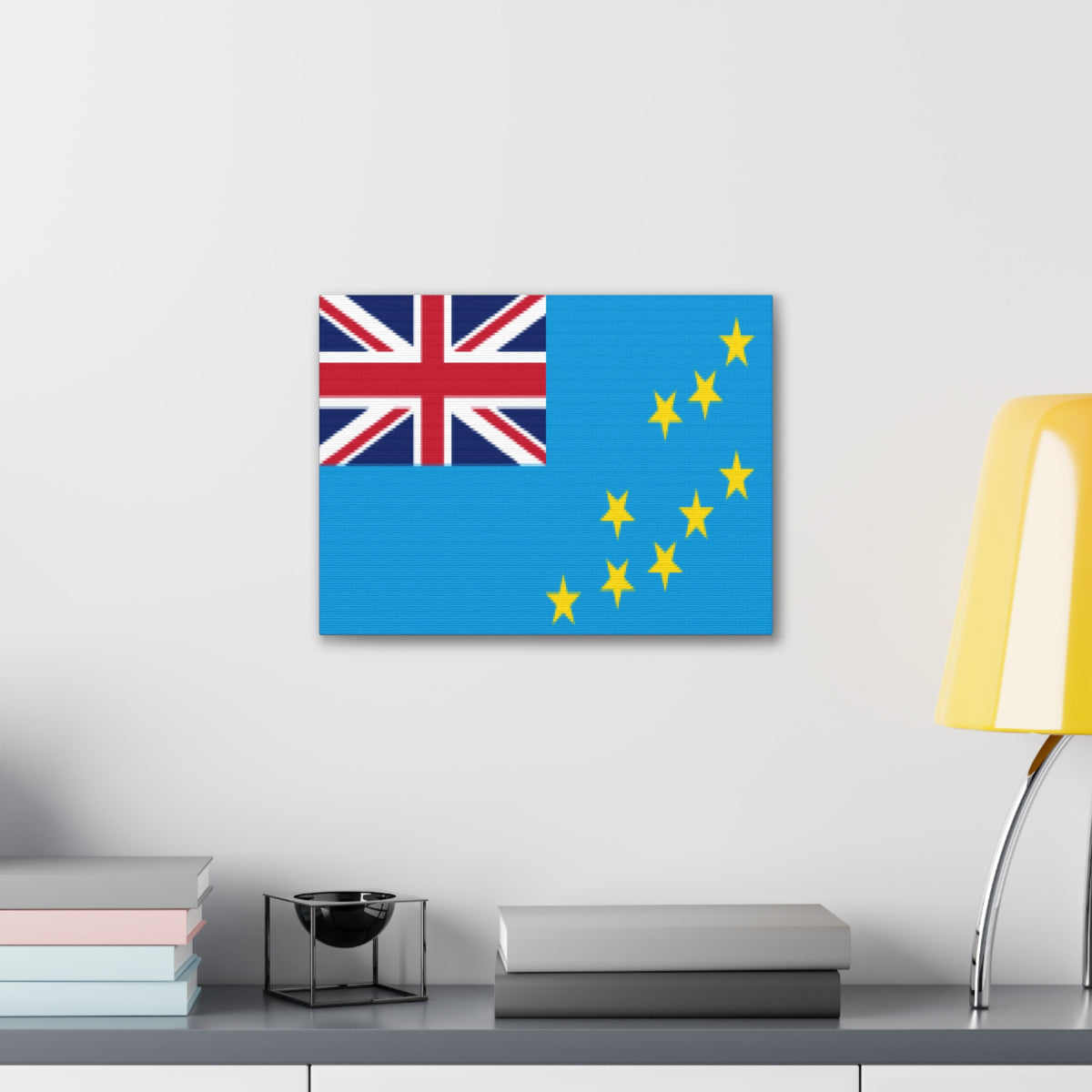 Tuvalu Country Flag Canvas Vibrant Wall Art Unframed Home Decor-Express Your Love Gifts