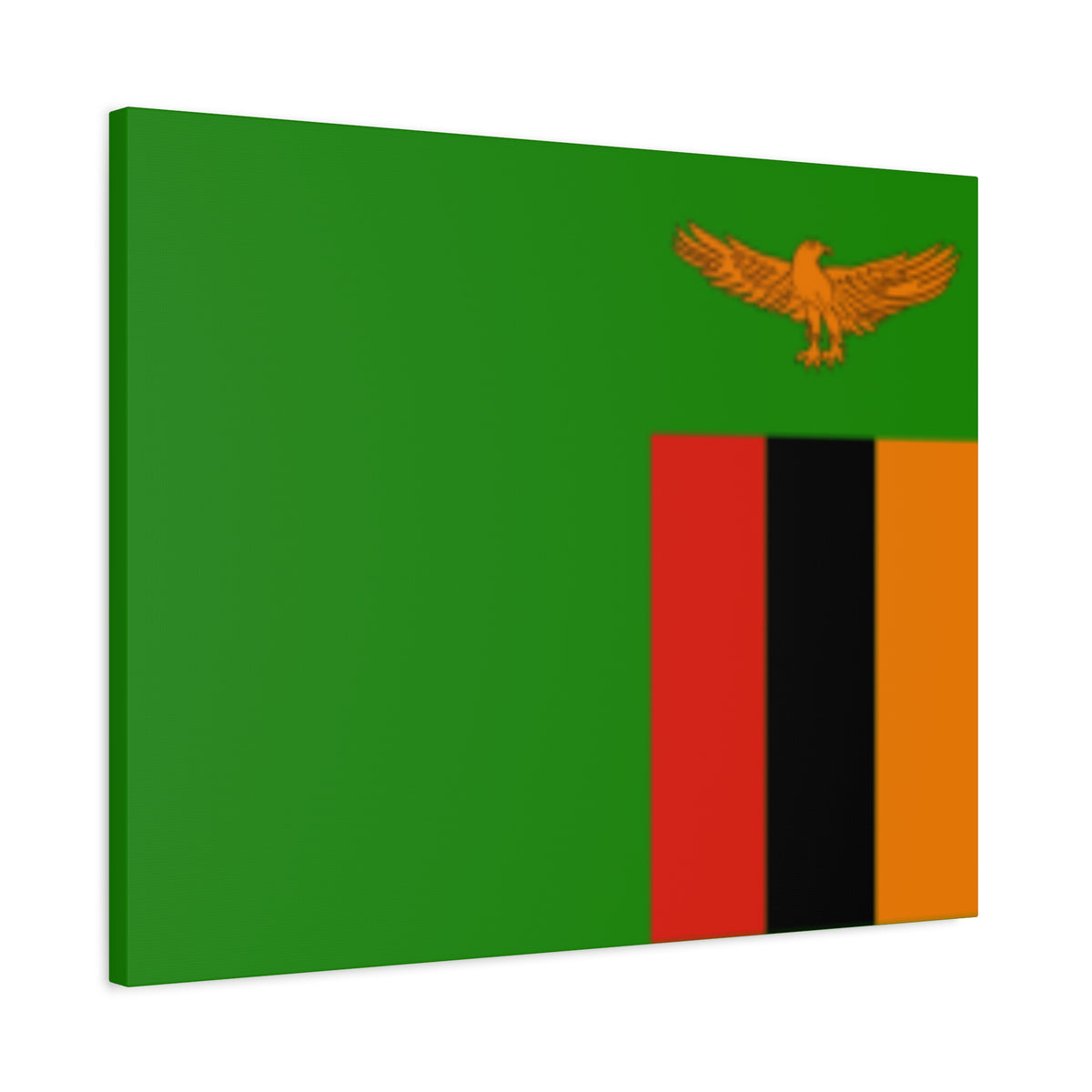 Zambia Country Flag Canvas Vibrant Wall Art Unframed Home Decor-Express Your Love Gifts