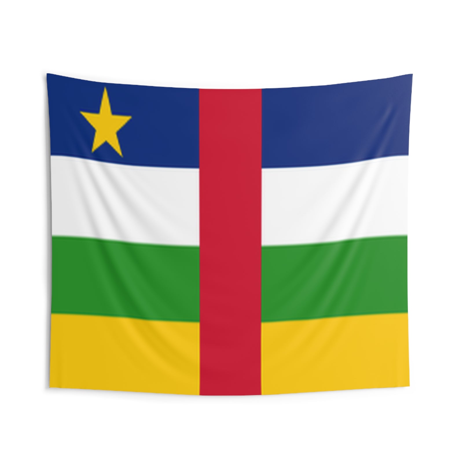 Central African Republic Country Flag Wall Hanging Tapestry-Express Your Love Gifts