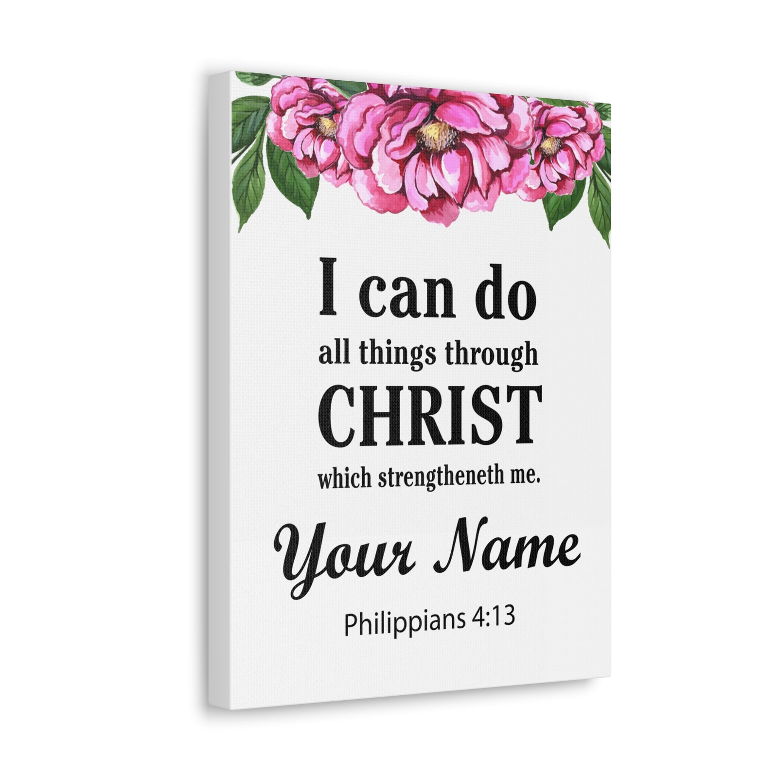 Personalized Philippians 4:13-Express Your Love Gifts