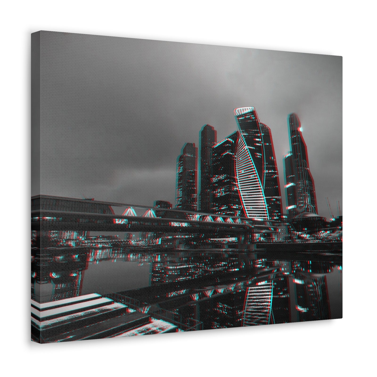 Moscow Black And White Skyline Canvas Artwork High-Quality Breathtaking Stunning Cityscape for Home Decor Ready to Hang-Express Your Love Gifts