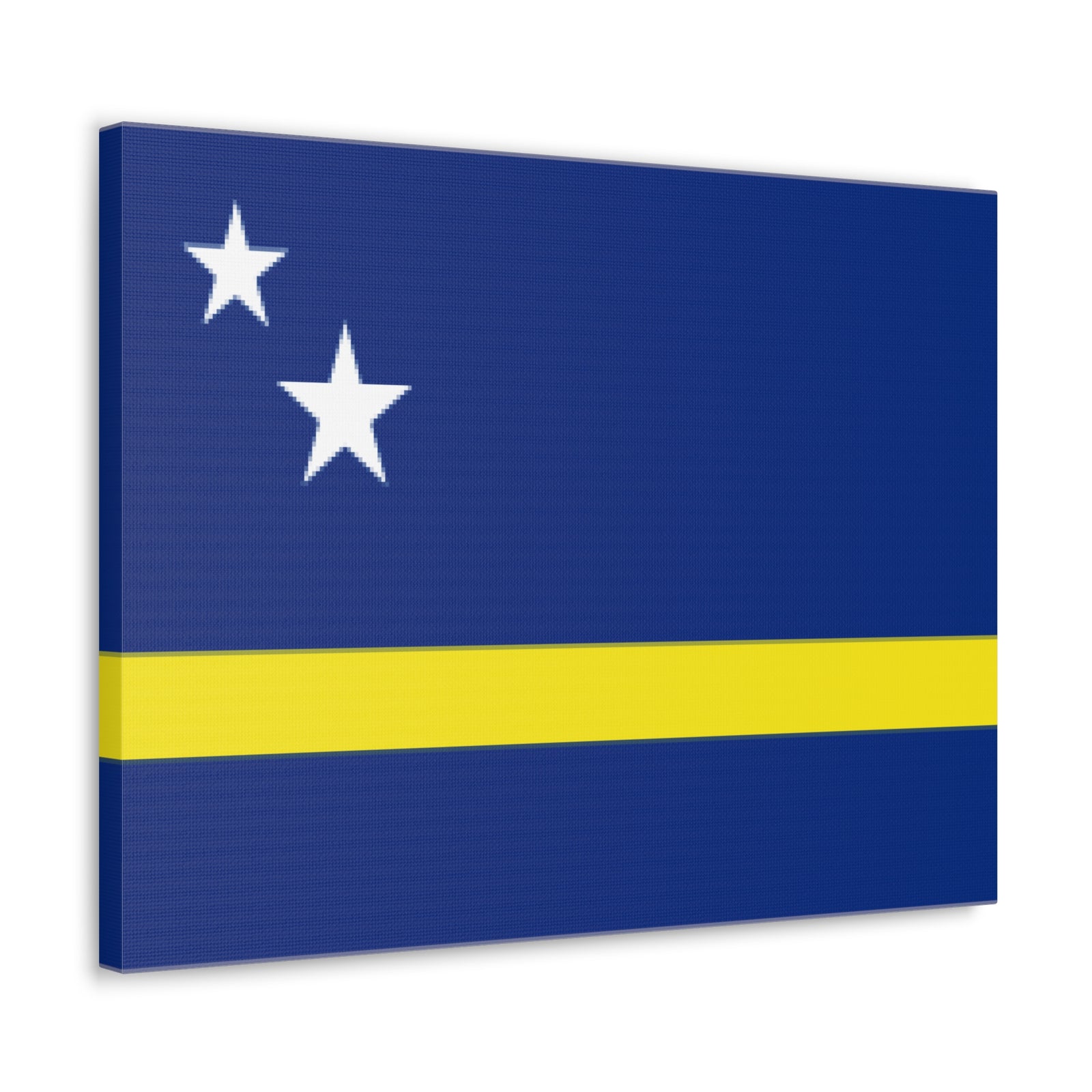 Curacao Country Flag Canvas Vibrant Wall Art Unframed Home Decor-Express Your Love Gifts