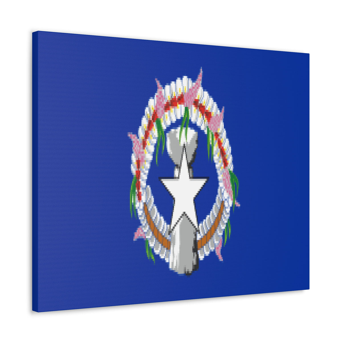 Northern Mariana Islands Country Flag Canvas Vibrant Wall Art Unframed Home Decor-Express Your Love Gifts