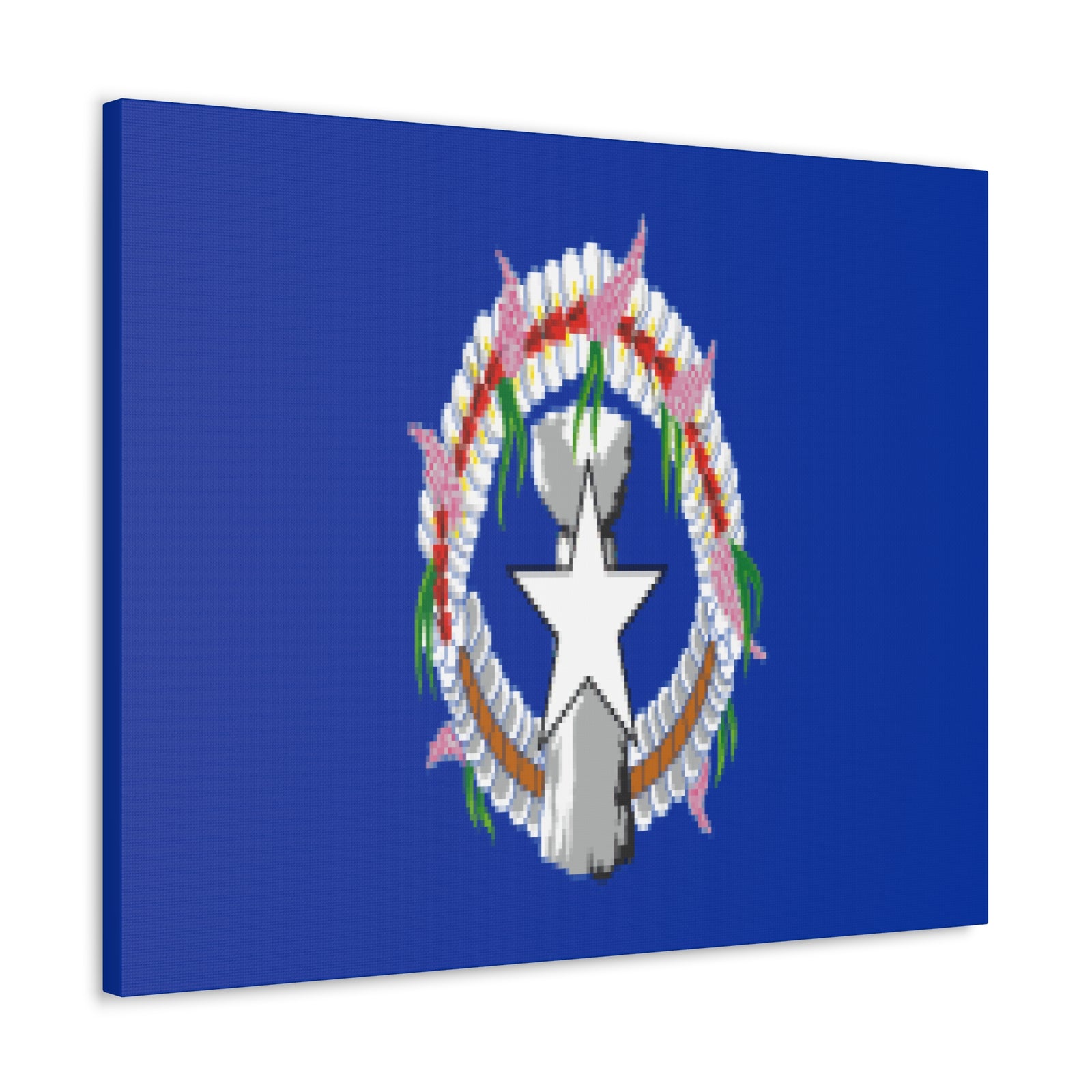 Northern Mariana Islands Country Flag Canvas Vibrant Wall Art Unframed Home Decor-Express Your Love Gifts