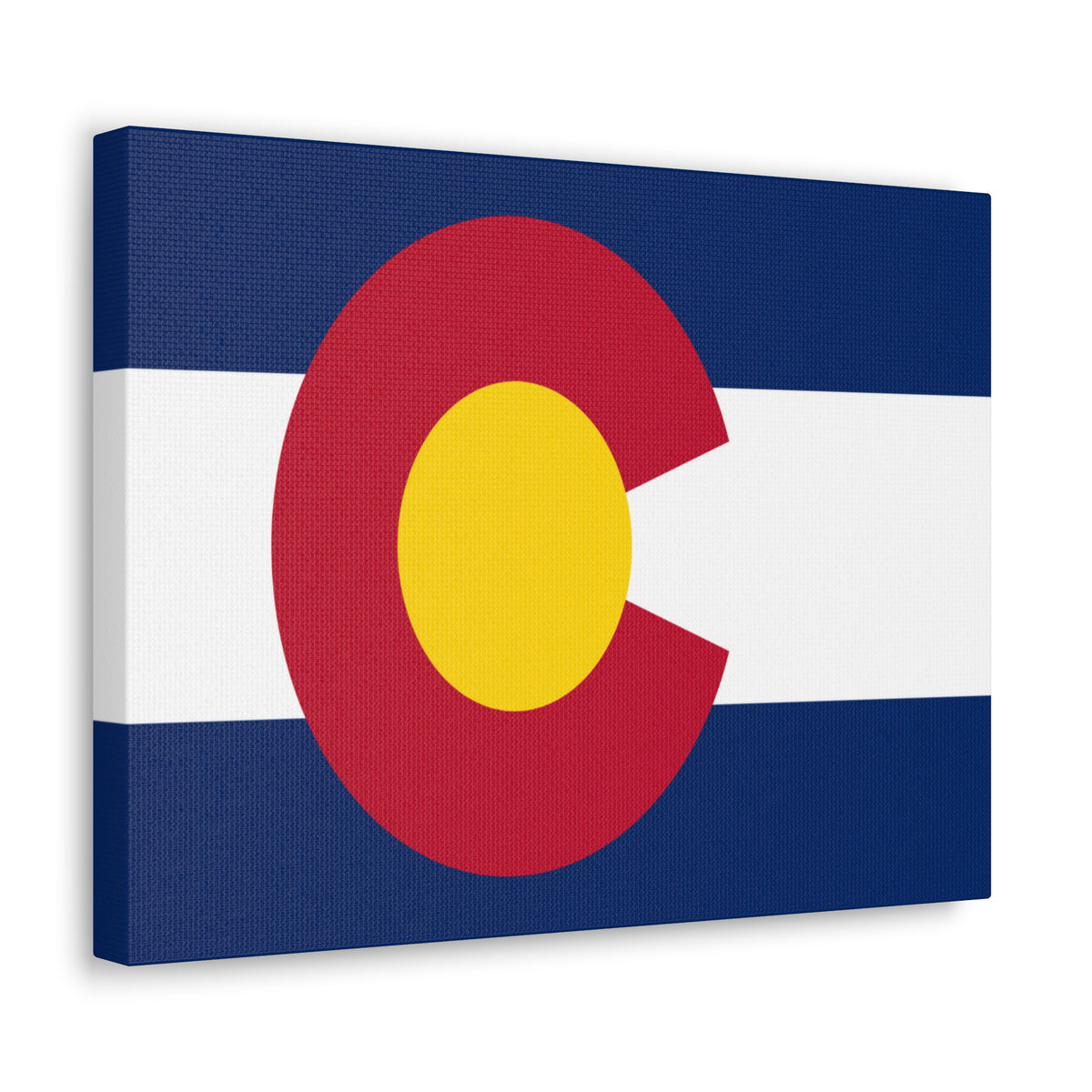 Colorado State Flag Canvas Vibrant Wall Art Unframed Home Decor-Express Your Love Gifts