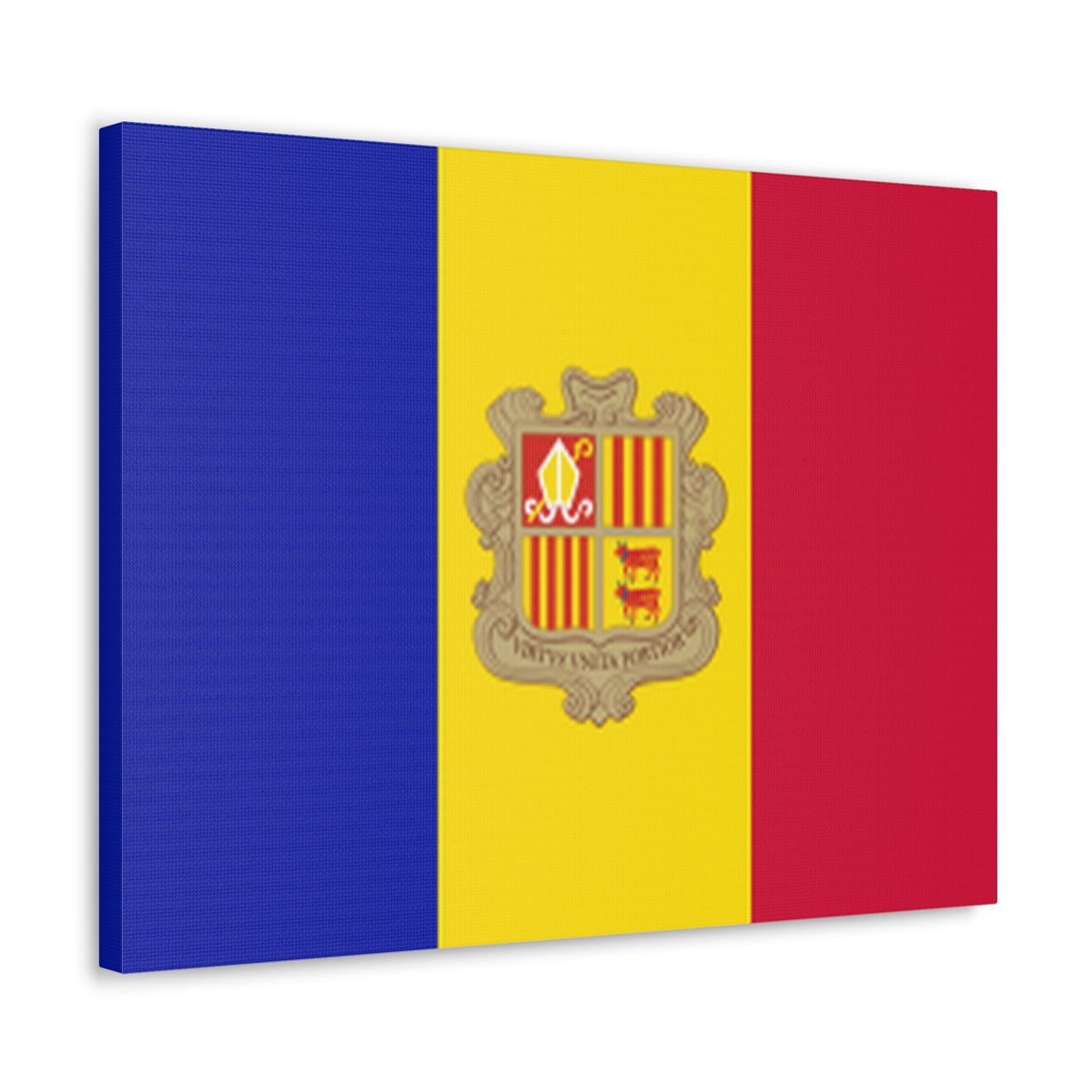 Andorra Country Flag Canvas Vibrant Wall Art Unframed Home Decor-Express Your Love Gifts