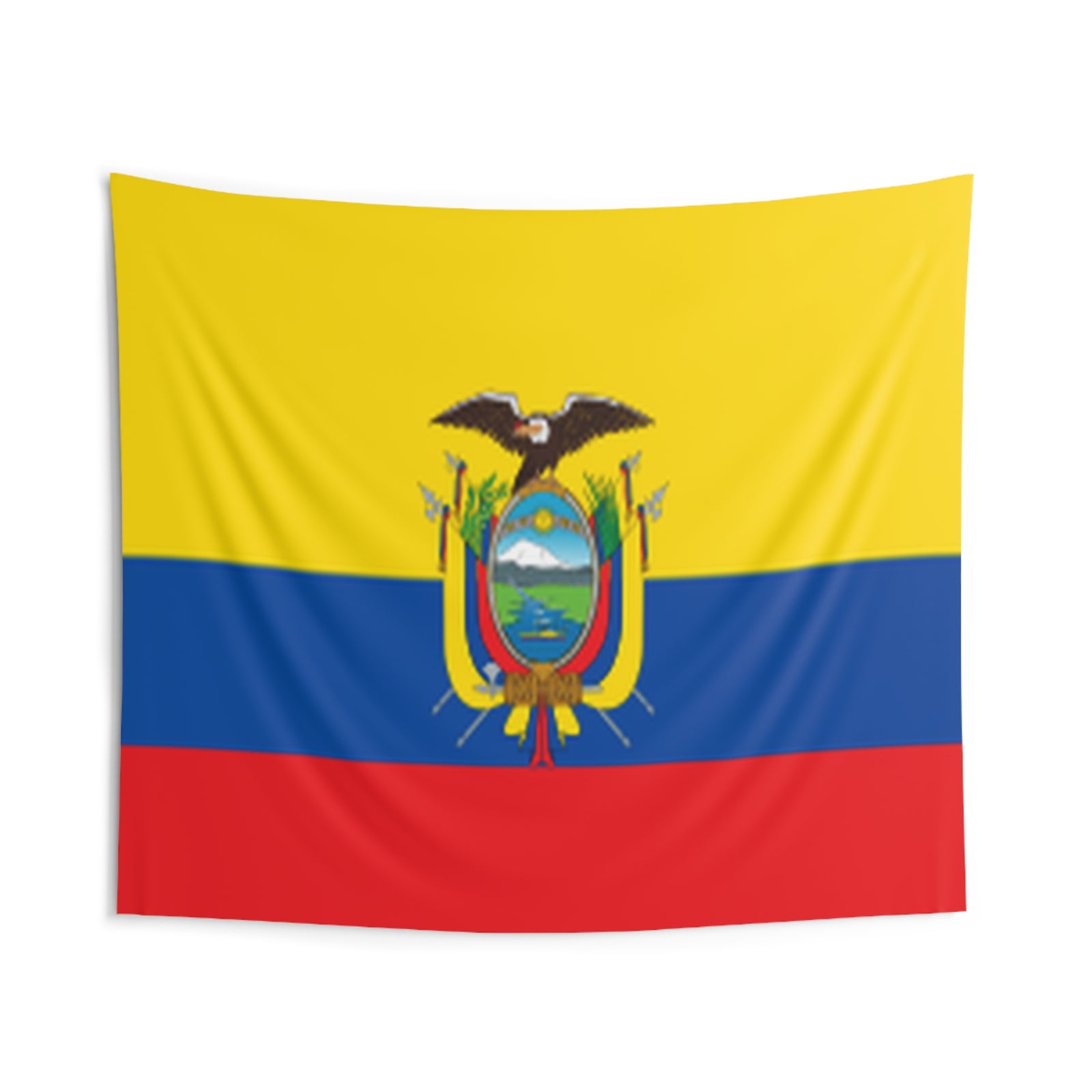 Ecuador Country Flag Wall Hanging Tapestry-Express Your Love Gifts