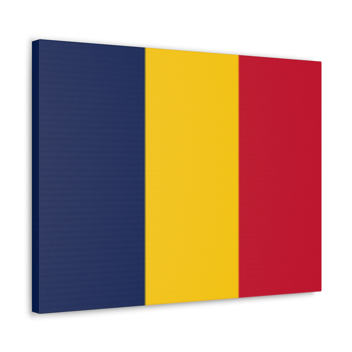 Chad Country Flag Canvas Vibrant Wall Art Unframed Home Decor-Express Your Love Gifts
