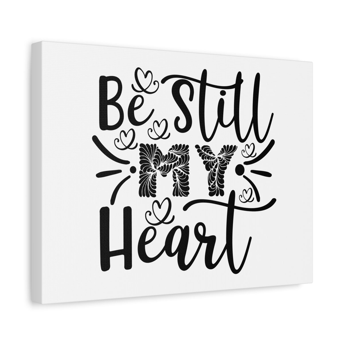 Scripture Walls Be Still My Heart Psalm 46:10 Christian Wall Art Print Ready to Hang-Express Your Love Gifts