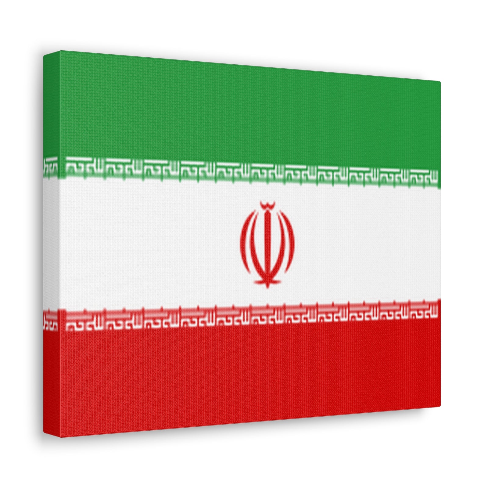 Iran Country Flag Canvas Vibrant Wall Art Unframed Home Decor-Express Your Love Gifts