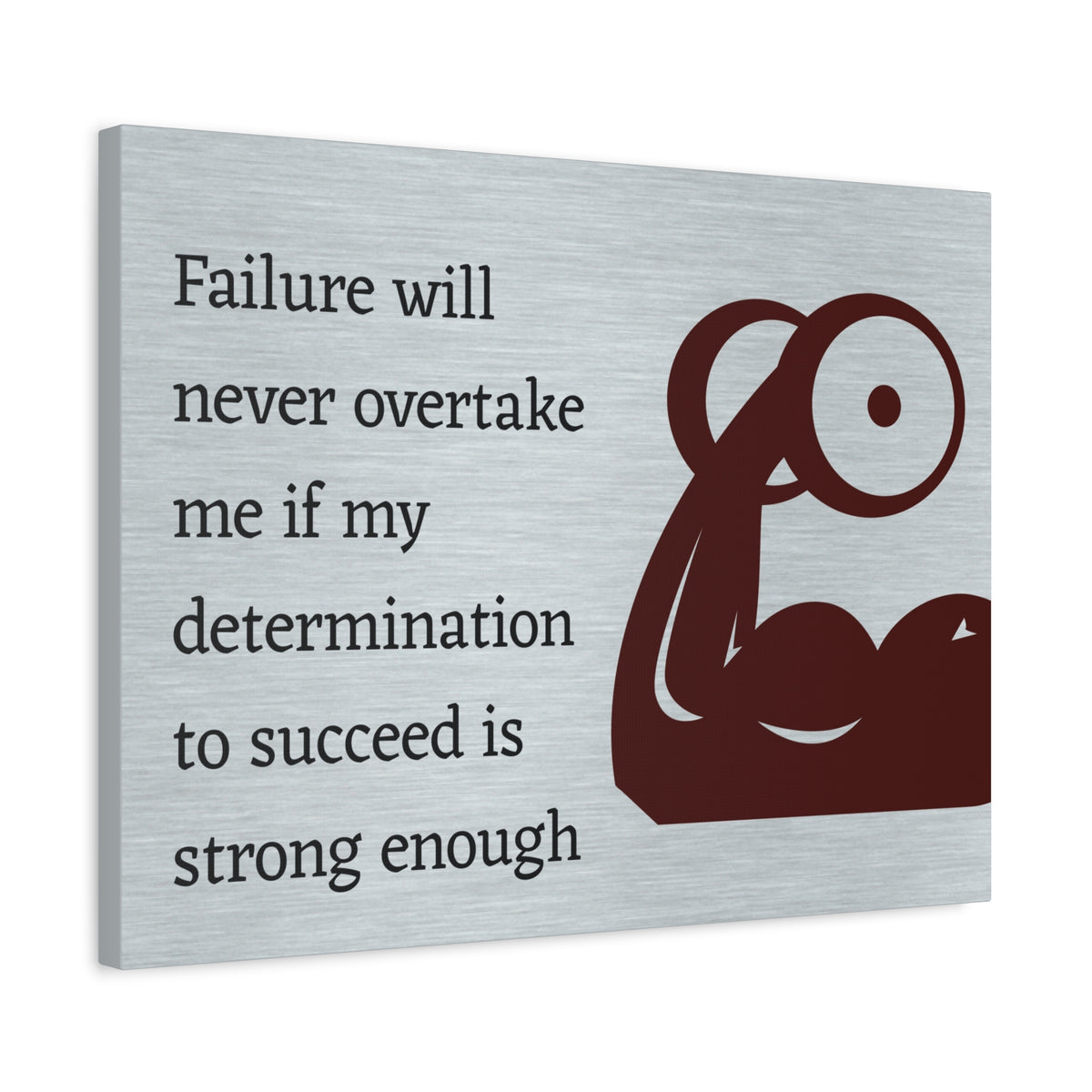 Inspirational Wall Art Determination To Succeed Motivation Wall Decor for Home Office Gym Inspiring Success Quote Print Ready to Hang-Express Your Love Gifts