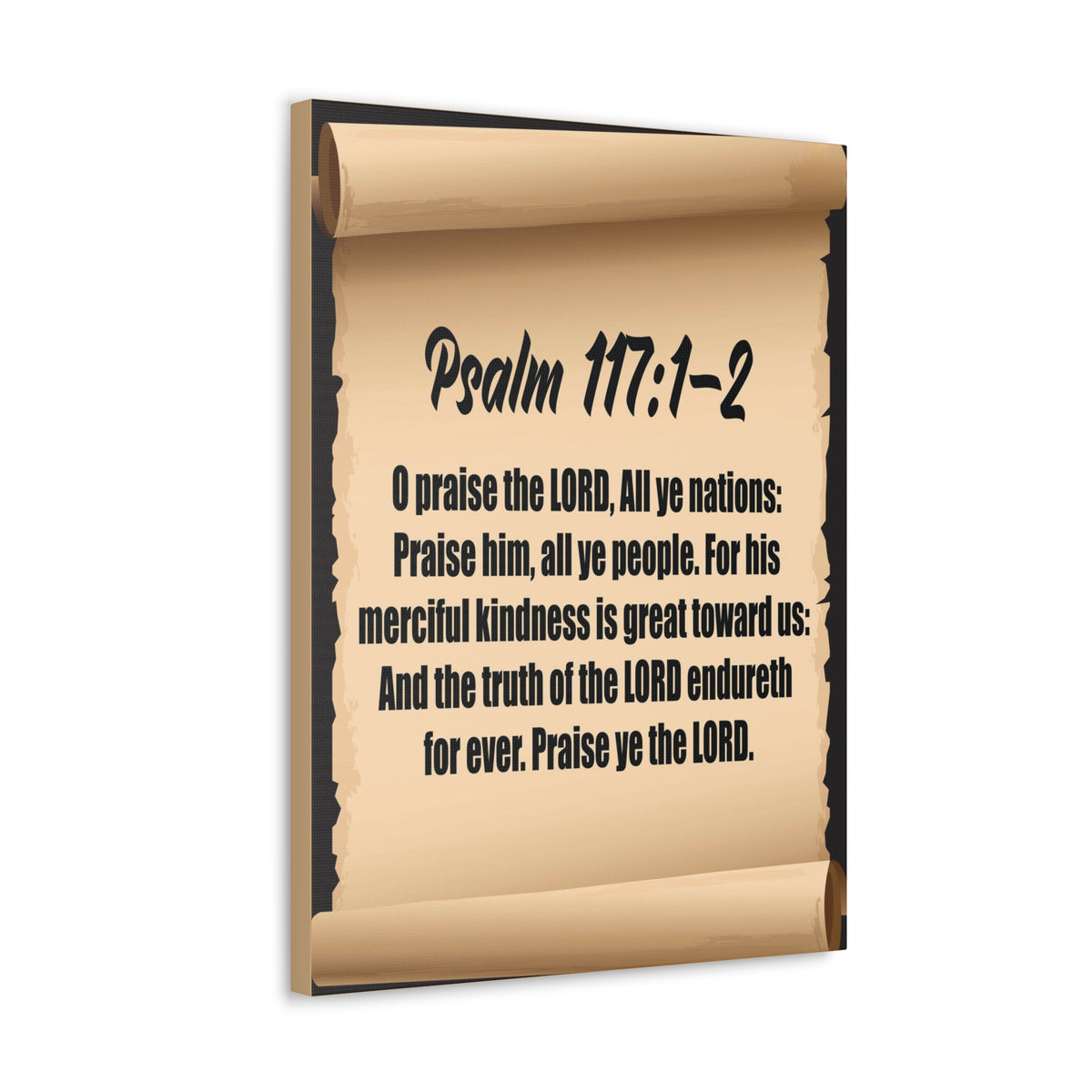 Scripture Walls O praise the Lord Psalm 117:2 Christian Wall Art Bible Verse Print Ready to Hang-Express Your Love Gifts